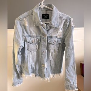 Forever 21 Frayed Jean Jacket - Lightly worn